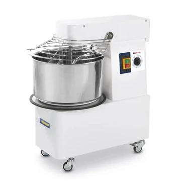 Spirális keverő rögzített fejjel és tállal