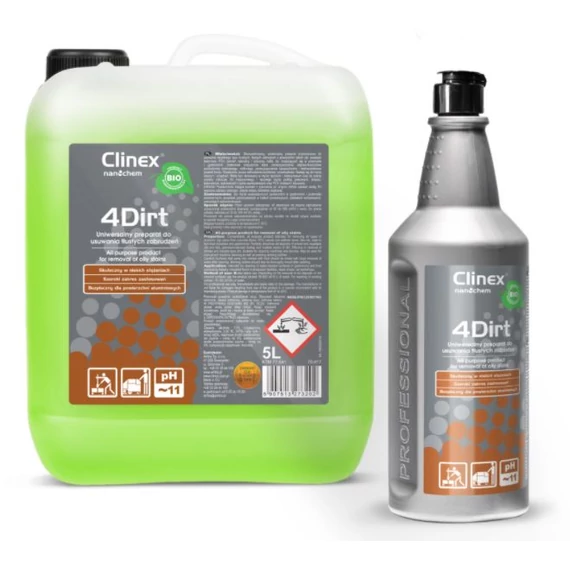 CLINEX 4Dirt univerzális kézi/gépi zsíroldószer