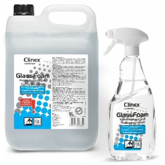 CLINEX Glass Foam üvegtisztító hab szórófejes